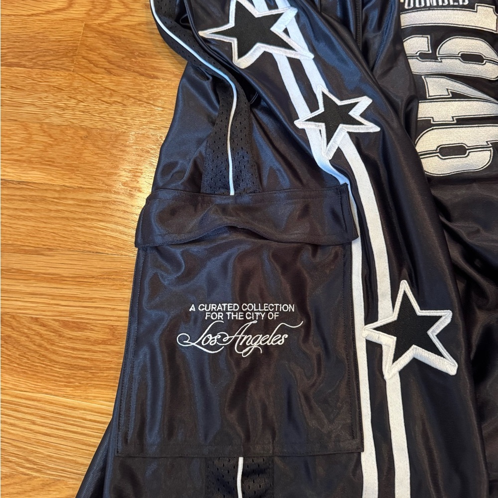 Off Season NBA Nylon Track Pant in Black Los Angeles - Picture 12 of 16